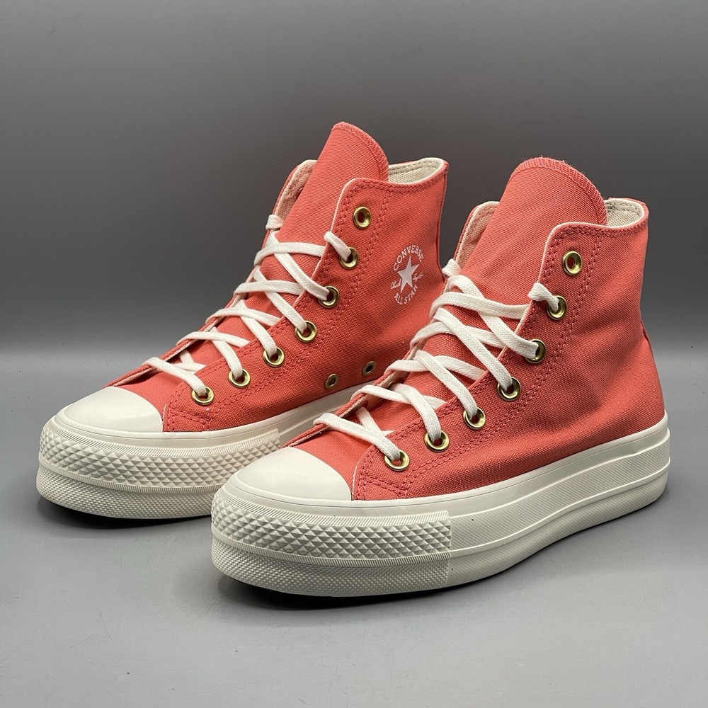 Converse Women's 6 Sneakers‎ Pink Platform Hi Top Watermelon Lift A09914F